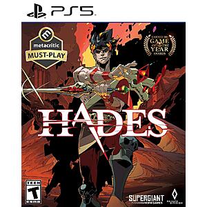 Hades PlayStation 5 Physical Disk - Gamestop $9.98 YMMV
