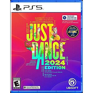 Just Dance 2024 Ed. (PS5/Xbox/Nintendo Switch, Digital Code in Box) $25 + Free Shipping