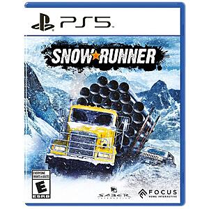 Snowrunner Next-Gen - PlayStation 5 Game $15 + Free Pickup
