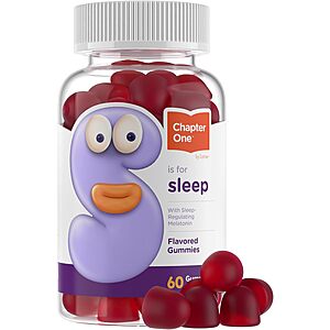 60-Count Chapter One 2.5mg Melatonin Gummies $3.75 w/ Subscribe & Save