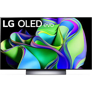 LG C3 OLED TV's: 48" OLED48C3PUA $837.50, 42" OLED42C3PUA $799 + free s/h