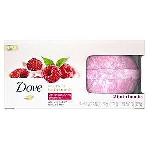 4-count Dove Sulfate-Free Milk Swirls Bath Bombs (2ct pack) for $19.20 + $5 Target eGift Card + Free Store Pickup