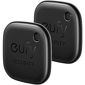 eufy Security SmartTrack Link (Black, 2-Pack) $18 for two $17.99