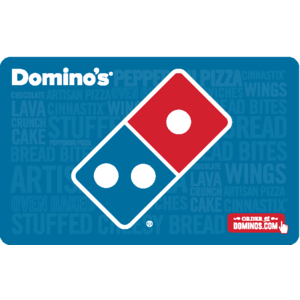 Dominos $25 giftcard - YMMV $19.99