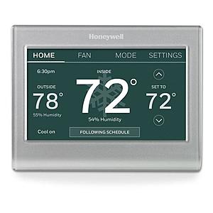 Honeywell Silver Wi-Fi Smart Color Thermostat with Built-In WiFi @ Lowes for $126.75 (08/09/2018 only)