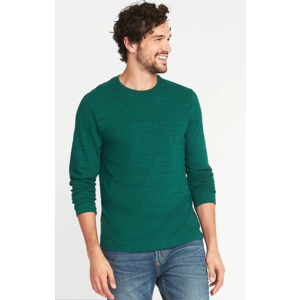 Old Navy Men's Soft Washed Long Sleeve Slub Knit Tee  $4.20 & More + Free S&H on $50+