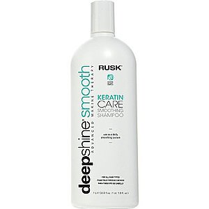 ULTA 1-Liter Shampoo/Conditioner: Rusk Deep Shine Smooth Keratin Care  2 for $22.50 & More + Free S/H on $50+