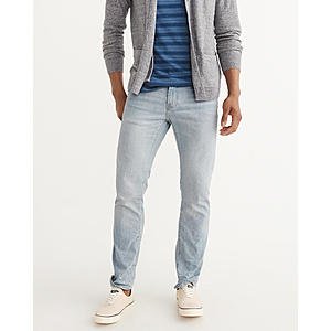 Abercrombie & Fitch Clearance 30% Off + $20 off $50: Select Men's Jeans 4 for $35.97, 6 Knit Dresses $30.40 & More + free store pick up