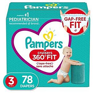Diapers Stack 3$ off plus 15$ gift card on 75$ or more Target Circle $75