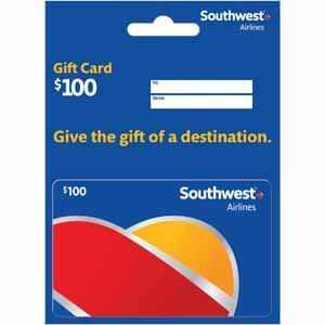 Southwest $100 Gift Card for $85