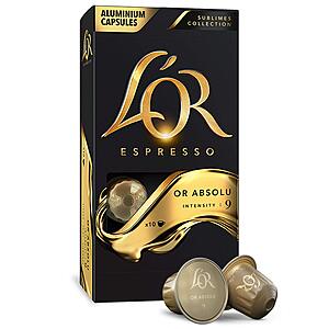 L'Or Espresso Absolut for 39 cents/capsule $38.93