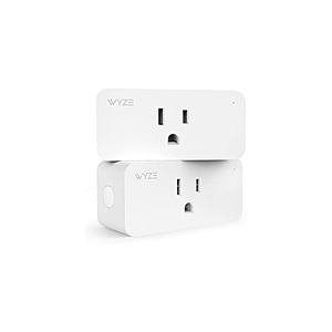 (2 Pack) Wyze Plug 2.4GHz WiFi Smart Plug(Refurbished)- $9.99 - Free shipping for Prime members - $9.99
