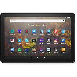 Amazon Fire HD 10 Tablet (2021 Model): 32GB $75, 64GB $95 + Free Shipping