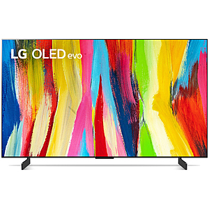 65" LG OLED65C2PUA HDR 4K Smart OLED TV (2022) + 4-Yr Warranty + $175 Visa GC $1797 & More + Free S&H