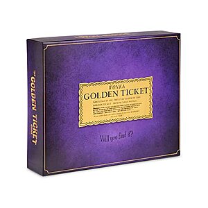 Willy Wonka's "The Golden Ticket" Game by Buffalo Games $10 + Free Shipping w/ Prime