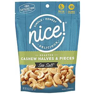 Walgreens 8oz Cashew Halves & Pieces - Two for $1.88 (Buy One, Get One Free) with in store pick up YMMV