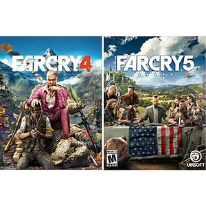 Far Cry 4 + Far Cry 5 for $5 (ubisoft connect)