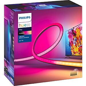 Philips Hue Sync Box + Hue Play Gradient (55-65") $368-384