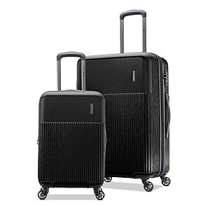 2-Piece Samsonite ABS/Polycarbonate Hardside Luggage Set (Various Colors) $90 + $10 S&H