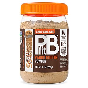 8-Oz PBfit BetterBody Foods All-Natural Peanut Butter Powder (Chocolate) $3.91 w/ S&S + Free Shipping w/ Prime or on orders over $25