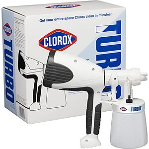 CloroxPro Turbo Handheld Power Sprayer $19.73 + Free S&H w/ Prime