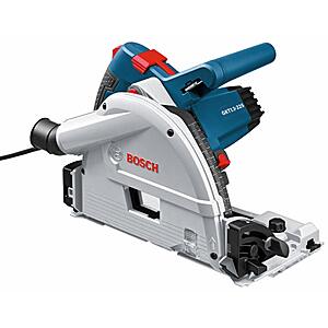 Bosch 6 1/2" Corded Track Saw & Two 63" Tracks & Connector Kit $489