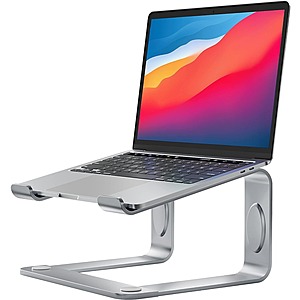 Loryergo Laptop Stand for Up to 15.6" Laptops (Silver) $8.47, Monitor Stand w/ Drawer $15 & More + Free Shipping w/ Prime or $35+ Orders