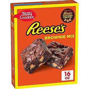 16-Oz. Betty Crocker Reese's Peanut Butter Premium Brownie Mix $2.75 w/ Subscribe & Save $2.73