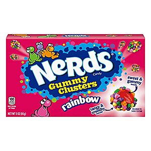 $10.42 /w S&S: Nerds Gummy Clusters Candy, Rainbow (Pack of 12)
