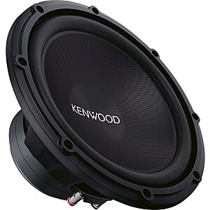 Kenwood Road Series 12" Single-Voice-Coil 4-Ohm Car Audio Subwoofer (KFC-W120SVC) $36 + Free Shipping
