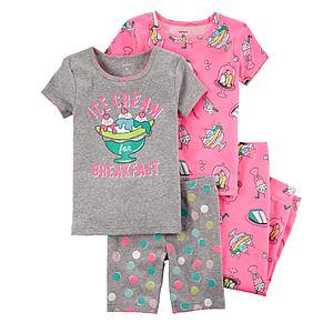 Carter's Sale: Baby Boys' or Girls' 4-Piece Pajama Set  $7 & More + Free Ship-to-Store on $25+