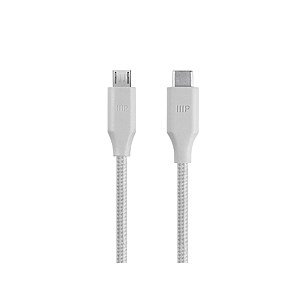 3' Monoprice Palette Series USB Type-C to Micro B 2.0 Cable $0.40 & More + S&H