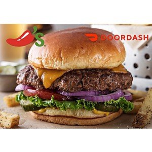 DoorDash - $0 Delivery Fee + Free OldTimer Cheeseburger @ Chili’s w/ $10+ Spend