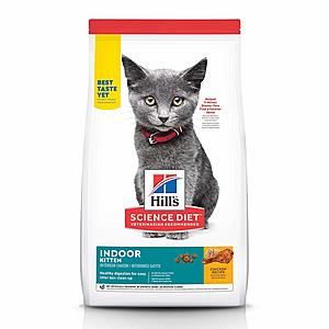 3.5-lbs Hill's Science Diet Indoor Kitten Dry Cat Food (Chicken Recipe) $3.30 w/ S&S + Free S&H & More