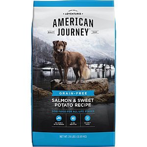 24-Lb American Journey Grain Free Dry Dog Food (various flavors) 2 for $40 + Free S/H