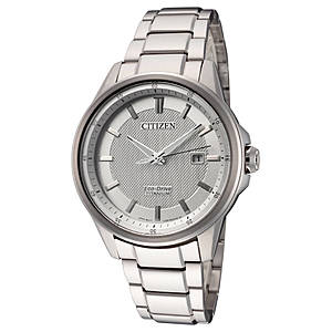 Citizen Eco-Drive Titanium Sapphire Men's Watch - $116 on Ashford + Free Shipping