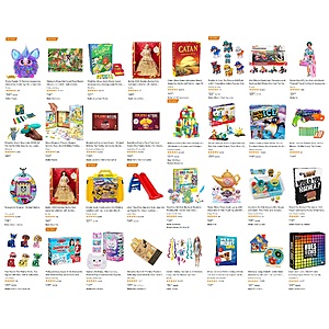 Amazon is offering: Save $25 when you buy $100 of select items (Toys and Games) $75