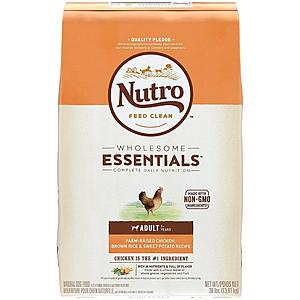 Additional 25% off Nutro dog and cat food when you Subscribe & Save $37.50 (on top of existing 5% off SnS savings)