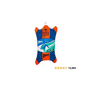 4 for price of 3 promo and 25% SS $21 YMMV Chuckit! Flying Squirrel Fetch Dog Toy, Size Medium (9.5" Diameter), Orange & Blue, for Medium Dog Breeds - $21