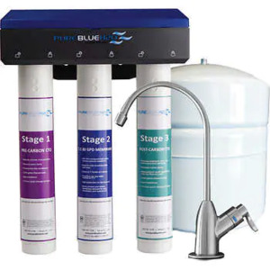 Costco Pure Blue 1:1 Reverse Osmosis Water Filtration System - Warehouse - $139.99 | Online $159.99