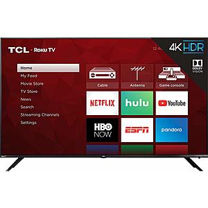 TCL 65R617 65-Inch 4K Ultra HD Roku LED TV (2018 Model) with 15% cashback on Prime card - $700