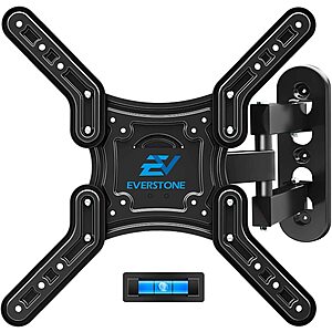 Everstone Heavy Duty Full Motion TV Wall Mount Bracket (for 28" to 60" TVs up to 80-lbs) $13.50 + Free Shipping