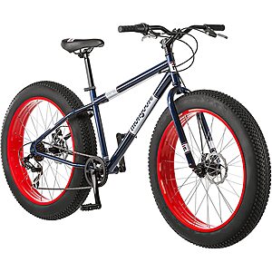 26" Mongoose Men's Dolomite Fat Tire Mountain Bike (Navy Blue) $210 + Free Shipping