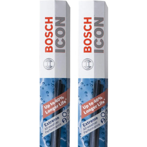 2-Pack Bosch ICON Automotive Windshield Wiper Blades (various sizes) from $26.40 + Free Shipping