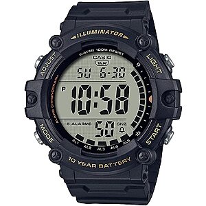 Casio Illuminator Digital Watch w/ XL Strap & 10-Year Battery $16 + Free Shipping w/ Prime or on $25+