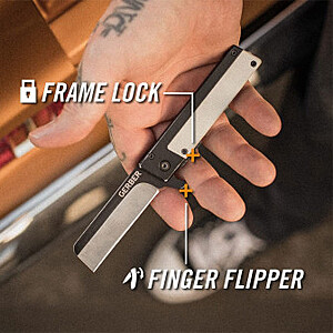 Gerber Quadrant G-10 Folding Knife w/ Pocket Clip $20 + Free Shipping
