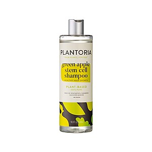 Plantoria: 11.8-Oz Green Apple Stem Cell Shampoo $2 & More + Free S&H w/ Prime