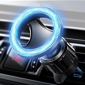 Lisen Magsafe iPhone Magnetic Phone Car Vent Mount $9.85 + Free Shipping