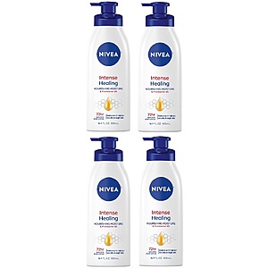 16.9-Oz Nivea Intense Healing Body Lotion 4 for $13.10 & More w/ Subscribe & Save