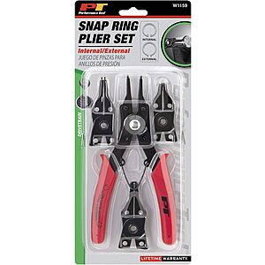 Performance Tools: 5-Piece Snap Ring Plier Set $7 & More